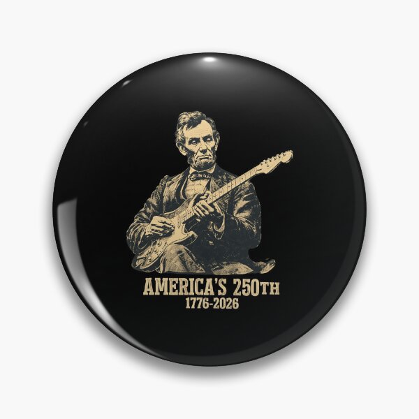 Item preview, Patriotic Lincoln Rock Guitar 250th  designed and sold by KobyBill1998.