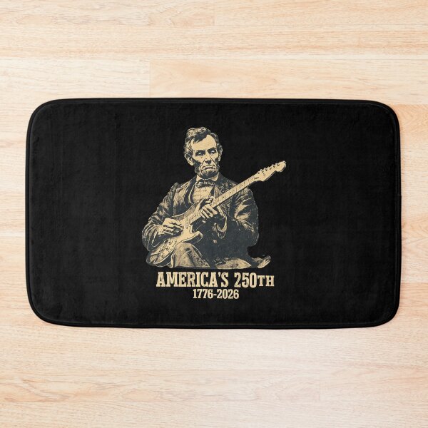 Item preview, Patriotic Lincoln Rock Guitar 250th  designed and sold by KobyBill1998.