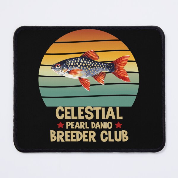 Item preview, Celestial Pearl Danio Breeder Club Retro Fish Aquarium Premium Tri-Blend designed and sold by alanxgoldberger.
