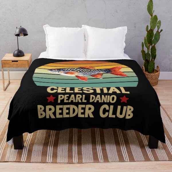 Item preview, Celestial Pearl Danio Breeder Club Retro Fish Aquarium Premium Tri-Blend designed and sold by alanxgoldberger.