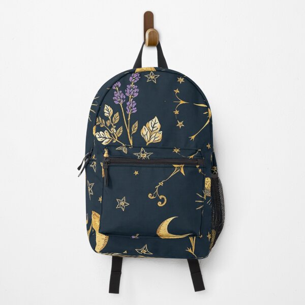 Item preview, Celestial Moon Mushroom Botanical Pattern designed and sold by PunchDrop.
