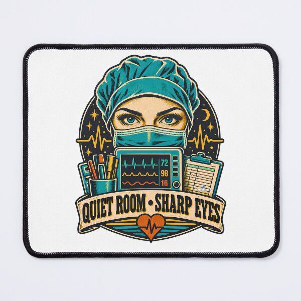 Item preview, ICU Nurse Quiet Room Sharp Eyes designed and sold by EvergreenPark - Tee Studio.