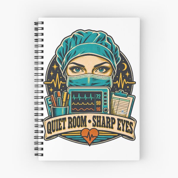 Item preview, ICU Nurse Quiet Room Sharp Eyes designed and sold by EvergreenPark - Tee Studio.