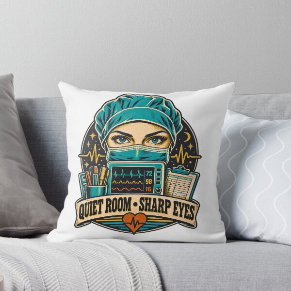 Item preview, ICU Nurse Quiet Room Sharp Eyes designed and sold by EvergreenPark - Tee Studio.