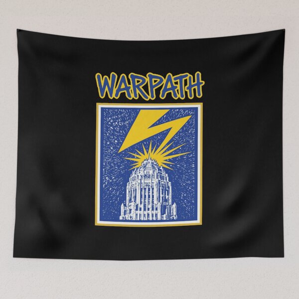 Item preview, Warpath Art Deco Building Lightning Bolt designed and sold by PeahsCorner.