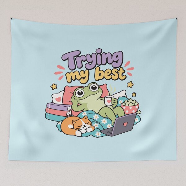 Item preview, Funny Frog Procrastination Humor Relaxing Frogs Lover Lazy designed and sold by ALCOSHIRTS OFFICIAL.