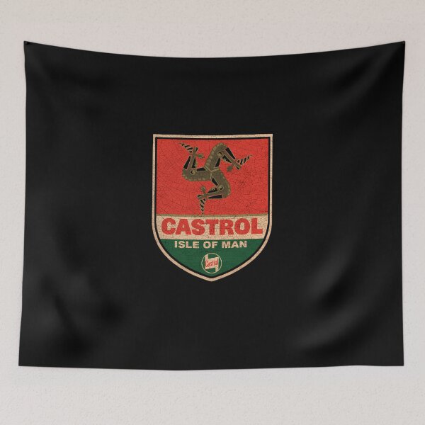 Item preview, Isle Of Man Tt Shield Vintage As Hell  designed and sold by zorkotghu.