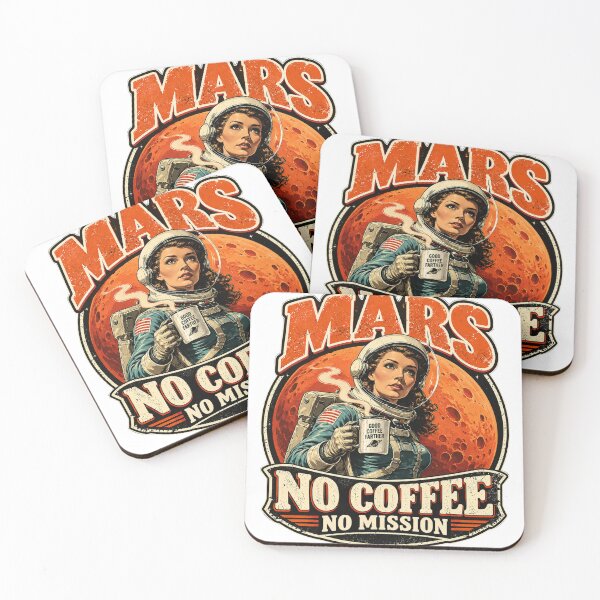 Item preview, No Coffee No Mission designed and sold by timiparkerart.
