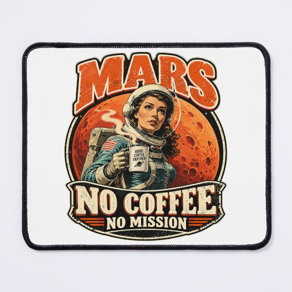 Item preview, No Coffee No Mission designed and sold by timiparkerart.