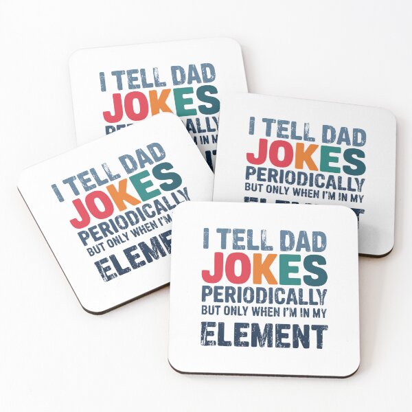 Item preview, I Tell Dad Jokes Periodically Science Chemistry Pun designed and sold by TRTrendyHouse.