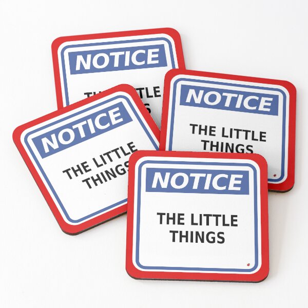 Item preview, Notice the Little Things designed and sold by Karate Octopus.