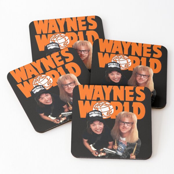 Item preview, Wayne's World Iconic Duo and Logo  designed and sold by SkellyLinda.