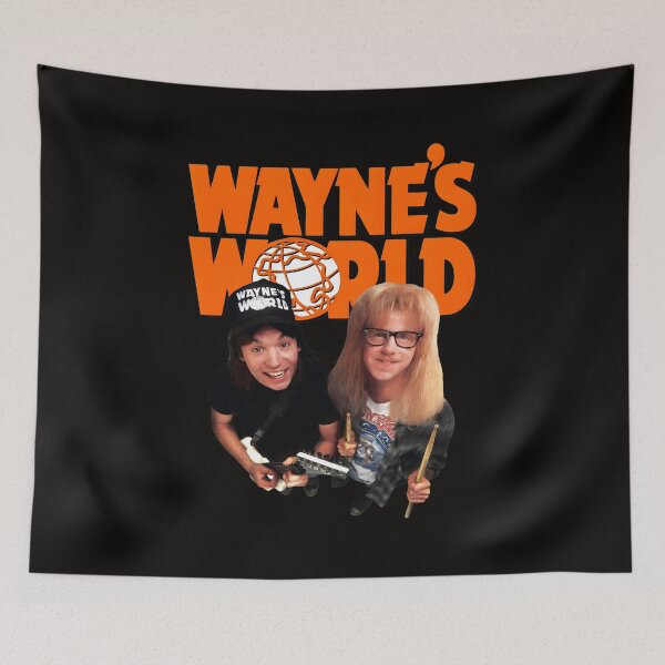 Item preview, Wayne's World Iconic Duo and Logo  designed and sold by SkellyLinda.