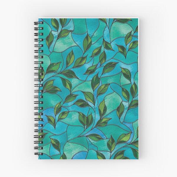 Item preview, Stained Glass Leaf Pattern designed and sold by EJs .