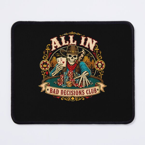 Item preview, All In Bad Decisions Club designed and sold by Tomtomatos.