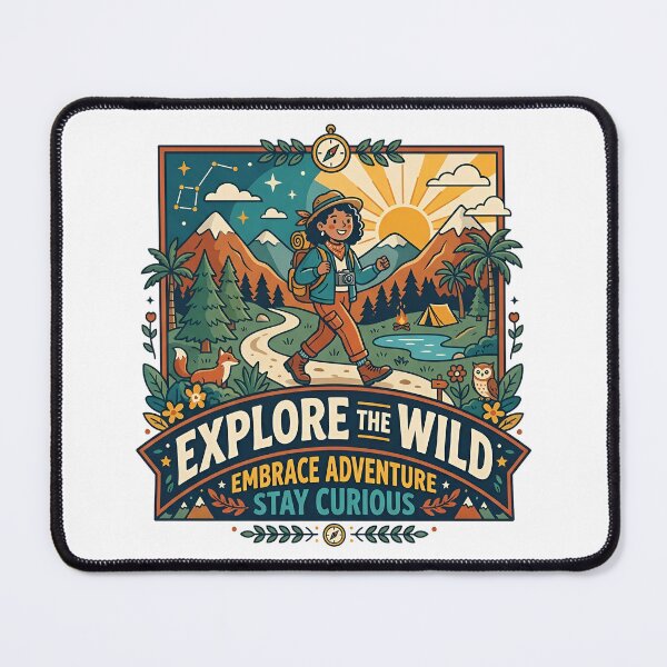 Item preview, EXPLORE THE WILD designed and sold by decimalades.