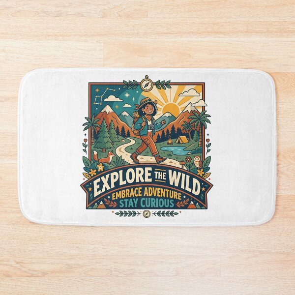 Item preview, EXPLORE THE WILD designed and sold by decimalades.