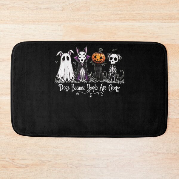 Artikelvorschau, Dogs Because People are Creepy Spooky Dog Halloween entworfen und verkauft von JaredDeShop.