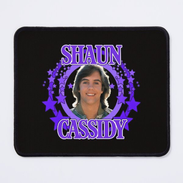 Item preview, Shaun Cassidy Star Wreath Pop Icon Portrait designed and sold by SkellyLinda.