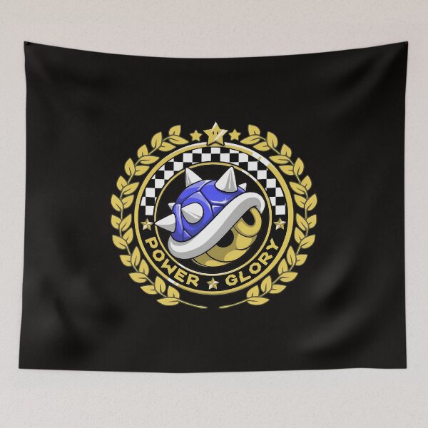 Item preview, Power Glory Spiky Shell Emblem Badge designed and sold by SkellyLinda.