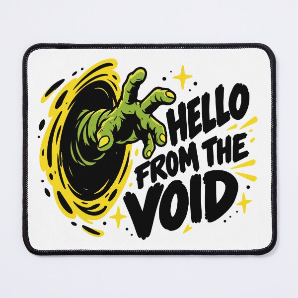 Item preview, Hello From The Void Alien Portal Cosmic designed and sold by DesignGraphica.