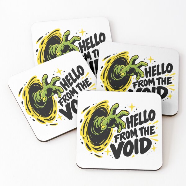 Item preview, Hello From The Void Alien Portal Cosmic designed and sold by DesignGraphica.