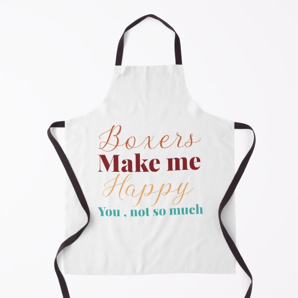 Item preview, Boxers Make Me Happy Funny Quote Design for Boxer Dog Lovers designed and sold by kalaza1996.