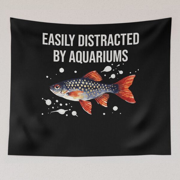 Item preview, Easily Distracted By Aquariums Celestial Pearl Danio designed and sold by JaredDeShop.
