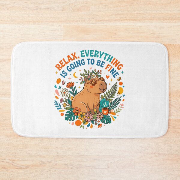 Item preview, RELAX, EVERYTHING IS GOING TO BE FINE designed and sold by decimalades.