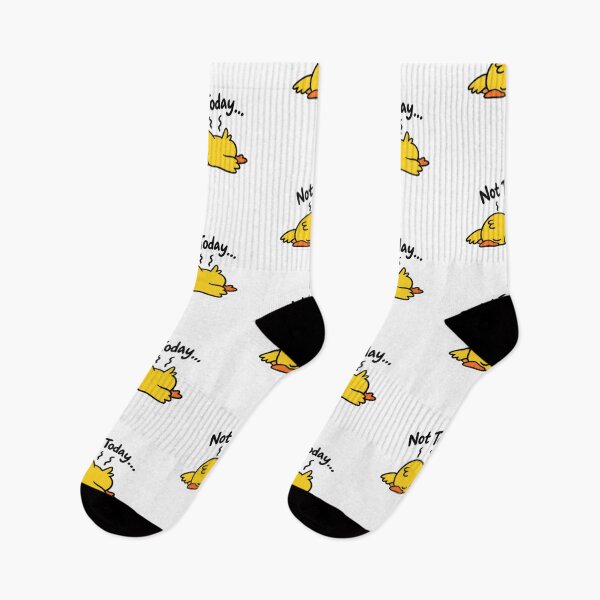 Item preview, Not Today Tired Duck - Funny Exhausted Yellow Duckling designed and sold by Duck lovers.