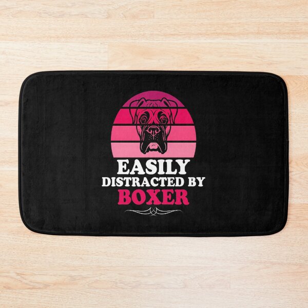 Item preview, Easily Distracted By Boxers Funny Pet Lover Design for Dog Enthusiasts designed and sold by kalaza1996.