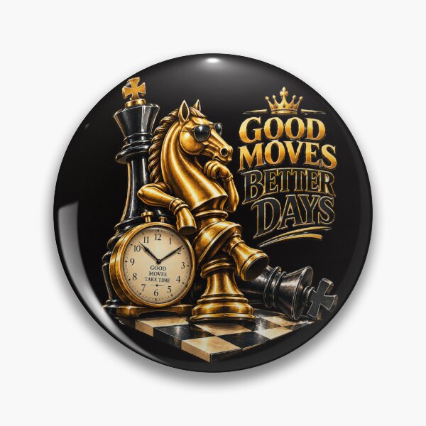 Item preview, Good Moves Better Days – Cool Chess Knight Strategy Design designed and sold by Tadeusz1.