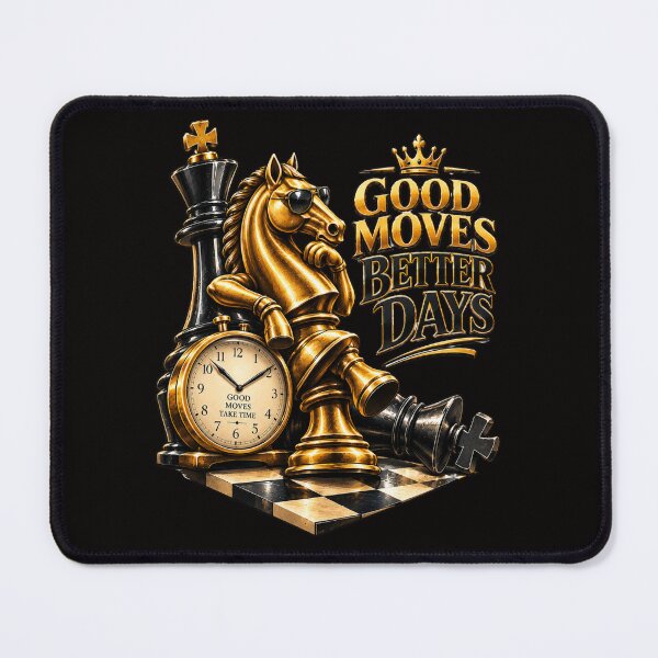 Item preview, Good Moves Better Days – Cool Chess Knight Strategy Design designed and sold by Tadeusz1.