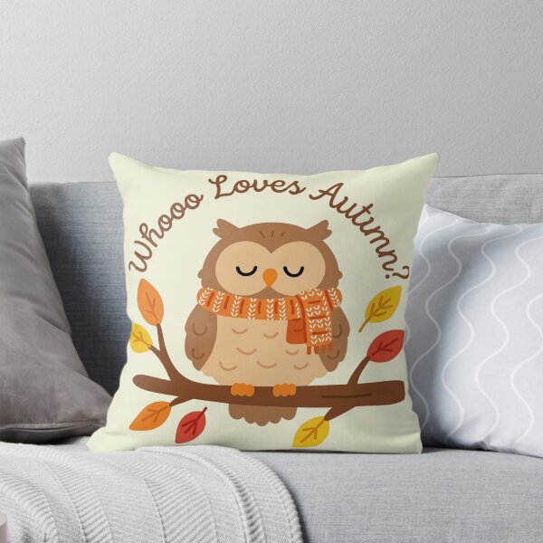Item preview, Cute Autumn Owl Scarf Stay Cozy Fall designed and sold by Little-Miracle.