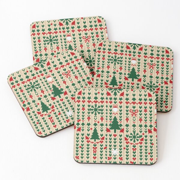 Item preview, Nordic Christmas Knit Sweater Pattern designed and sold by PunchDrop.