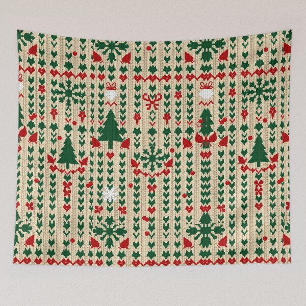 Item preview, Nordic Christmas Knit Sweater Pattern designed and sold by PunchDrop.