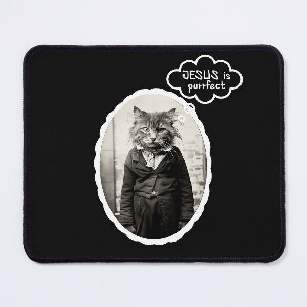 Item preview, JESUS is purrfect designed and sold by a peace of heaven.