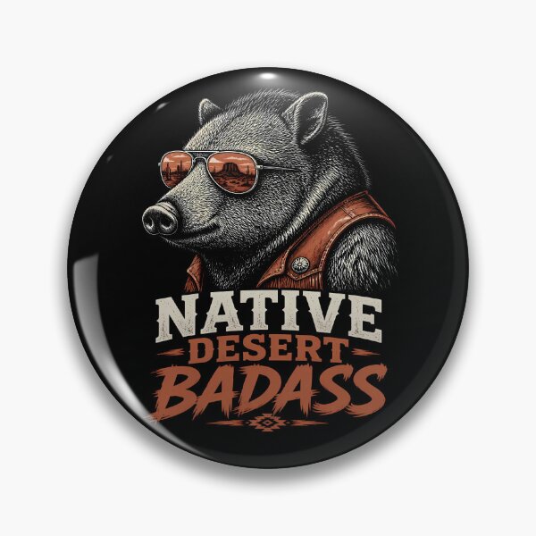 Item preview, Native Desert Badass – Javelina Arizona Vintage Southwest designed and sold by Art-Arcade6.