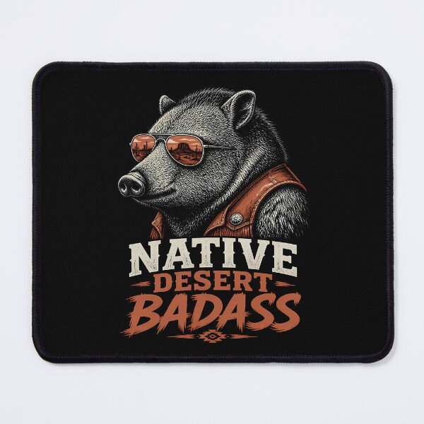 Item preview, Native Desert Badass – Javelina Arizona Vintage Southwest designed and sold by Art-Arcade6.