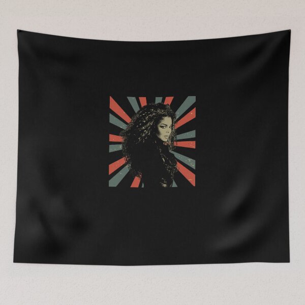 Item preview, Janet Jackson  Vintage Art Design  Exclusive Art  designed and sold by zorkotghu.