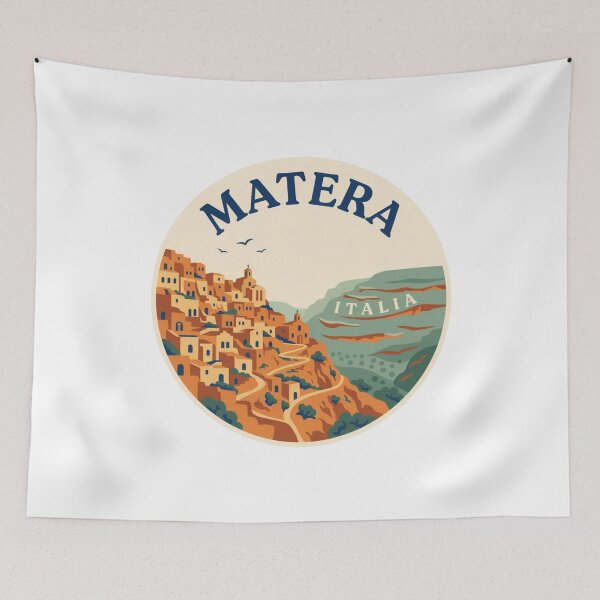 Item preview, Matera Italia: Hillside Stone Village designed and sold by CircinusStore.