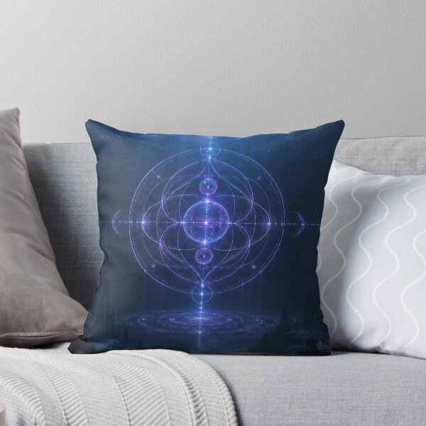 Item preview, Glowing Bioluminescent Whale Sacred Geometry Cosmic Ocean designed and sold by monkeybusiness.pt.