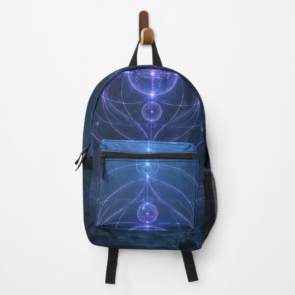 Item preview, Glowing Bioluminescent Whale Sacred Geometry Cosmic Ocean designed and sold by monkeybusiness.pt.