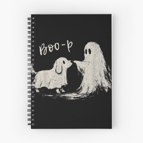 Item preview, Funny Nose Boop Ghost Puppy Halloween designed and sold by AmiGraph.