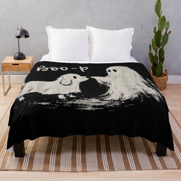 Item preview, Funny Nose Boop Ghost Puppy Halloween designed and sold by AmiGraph.