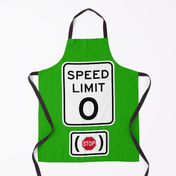Item preview, Speed Limit 0 MPH (Stop) designed and sold by Karate Octopus.