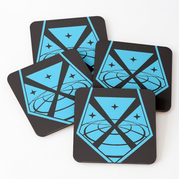 Item preview, Vigilo Confido Emblem Cyan  designed and sold by SkellyLinda.