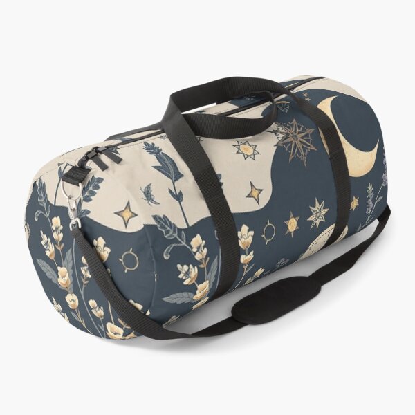 Item preview, Celestial Moon Stars Botanical Pattern designed and sold by PunchDrop.
