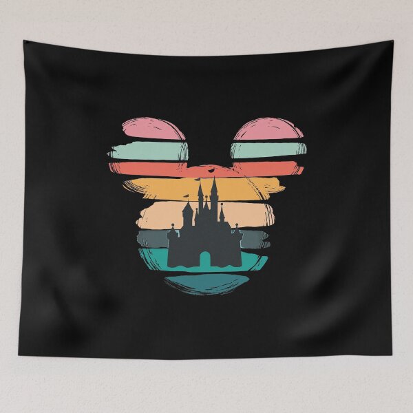 Item preview, Retro Castle Brush Stroke Graphic  designed and sold by ReneClas.