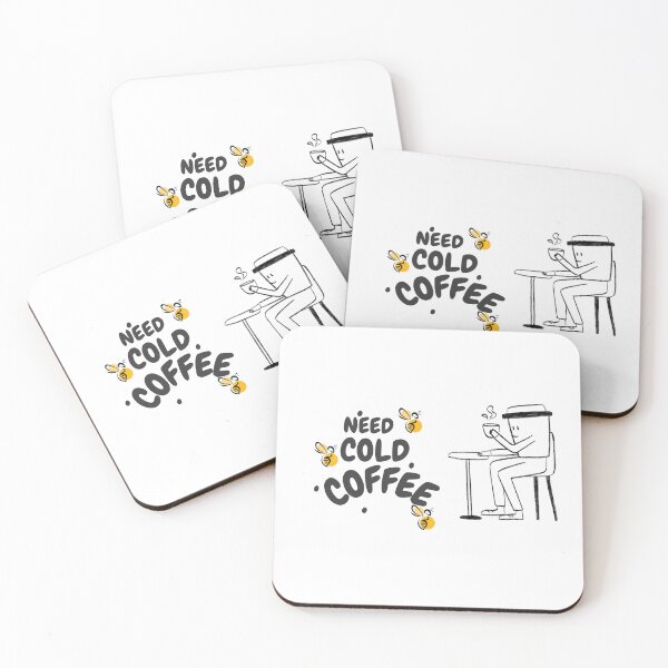 Item preview, Need Cold Coffee Funny Bee Coffee Lover Graphic  designed and sold by regmiygears.